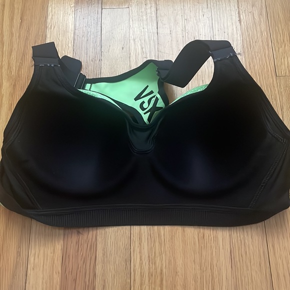 VSX Metallic Neon Light Green Sports Bra 34B - Picture 5 of 5